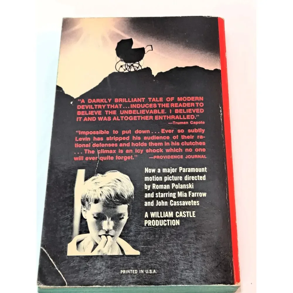 Rosemary's Baby by Ira Levin (1968 Movie Tie-In Paperback)